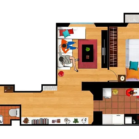 Apartamento La Casa De El Populo * Cadiz